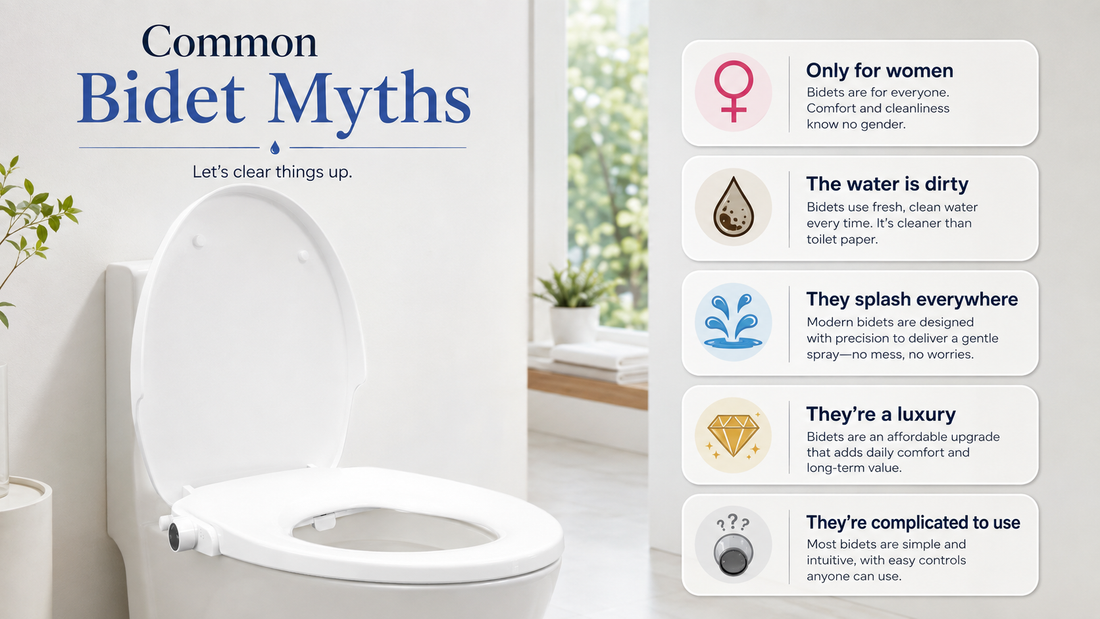 5 Things People Get Wrong About Bidets