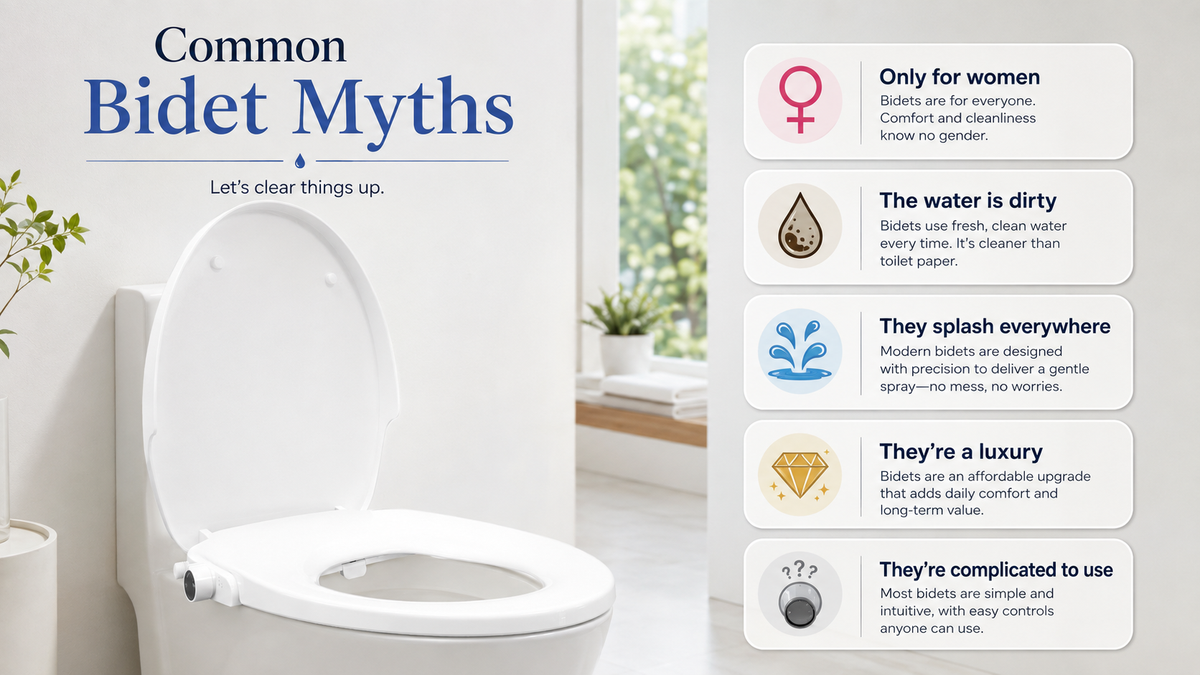 5 Things People Get Wrong About Bidets