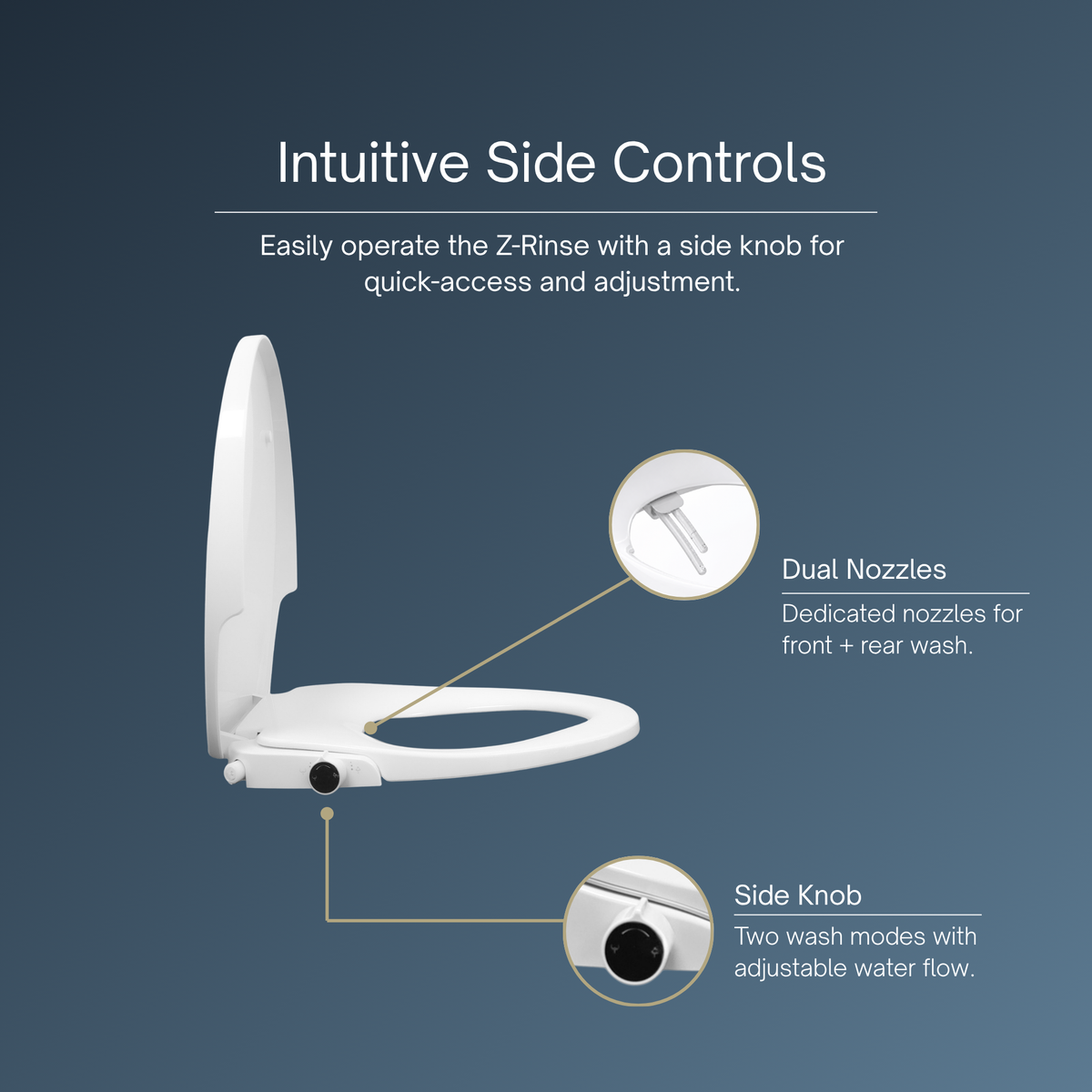 Z-Rinse Non-Electric Bidet