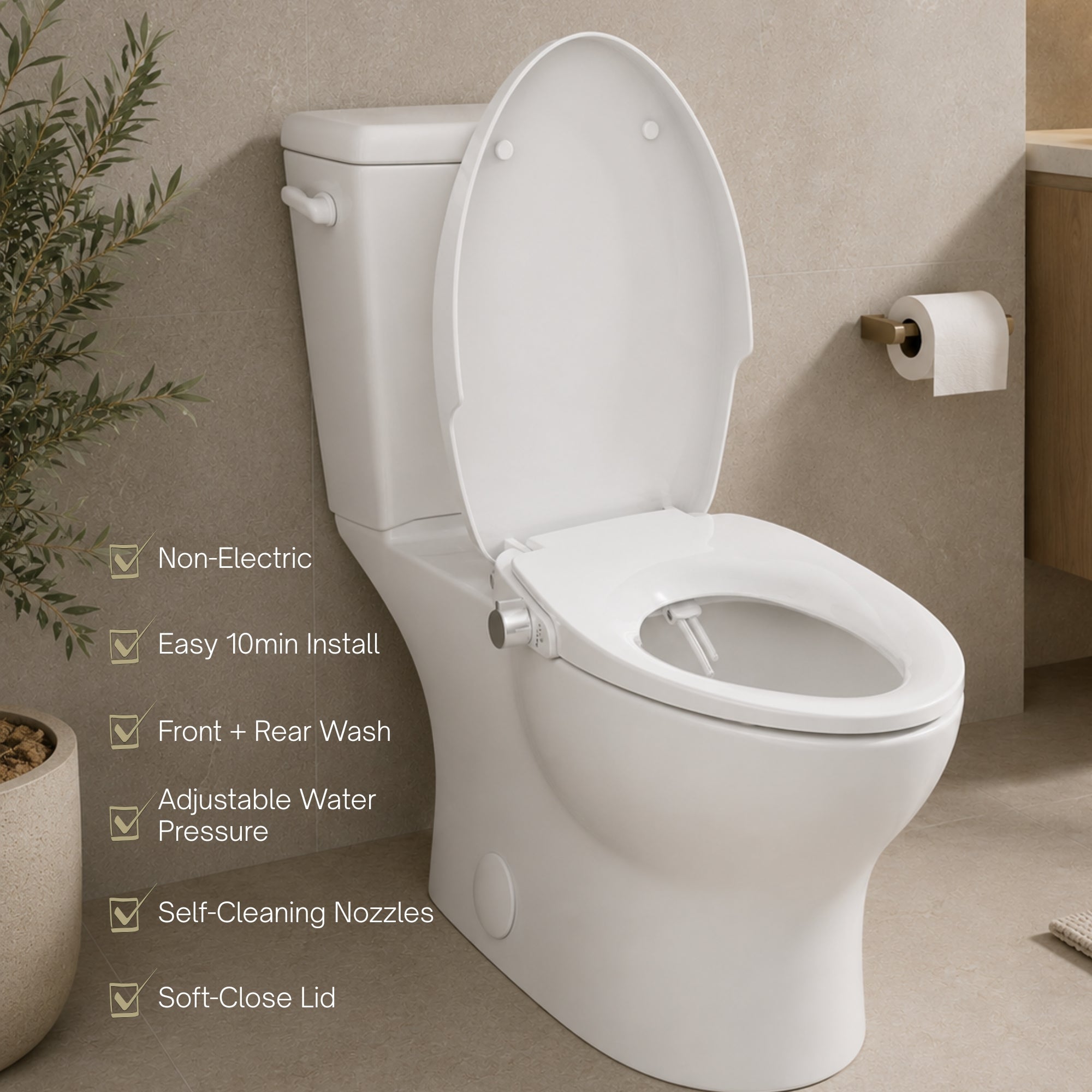 Z-Rinse Non-Electric Bidet